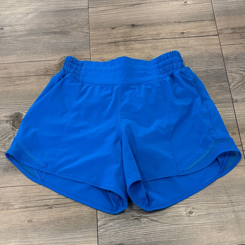 lululemon athletica Vibrant Blue Athletic Shorts